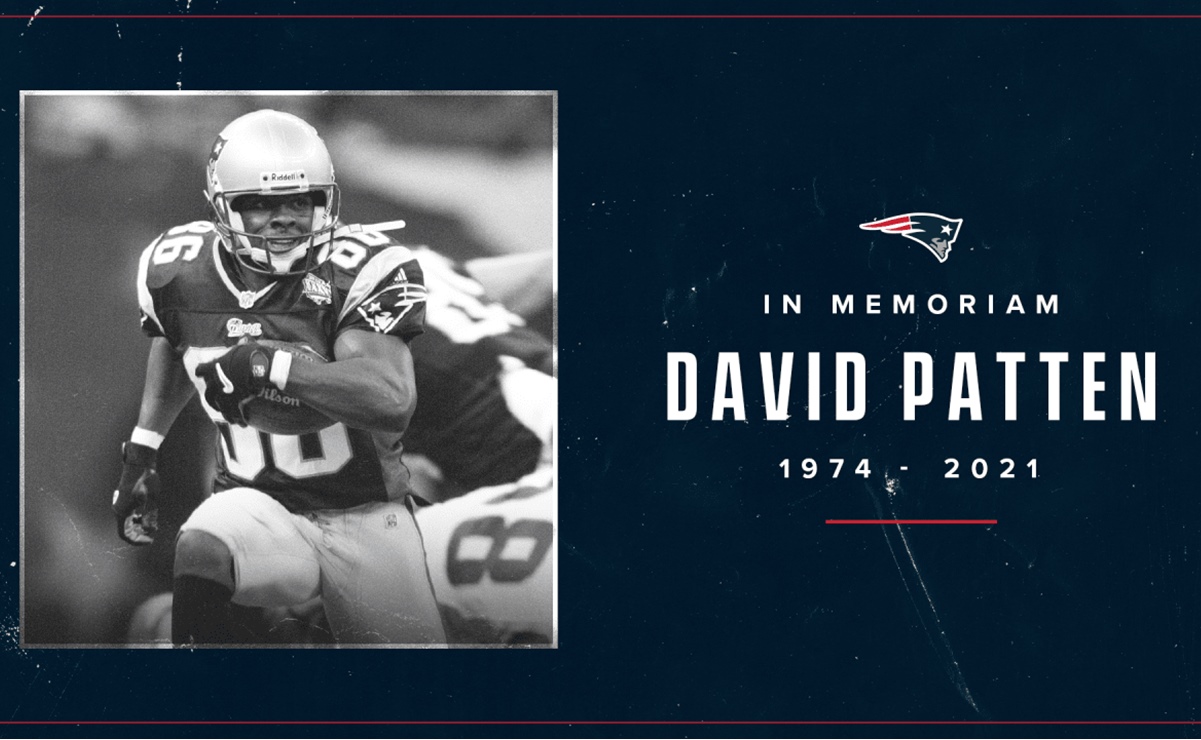 Muere en accidente David Patten, tricampeón de NFL con los Patriots 