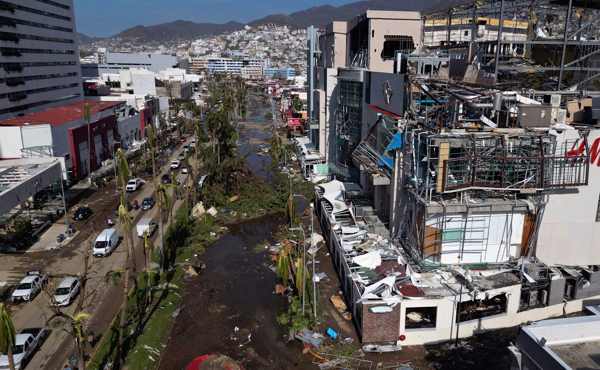 AMLO autoriza estímulos fiscales para empresas afectadas por huracán Otis