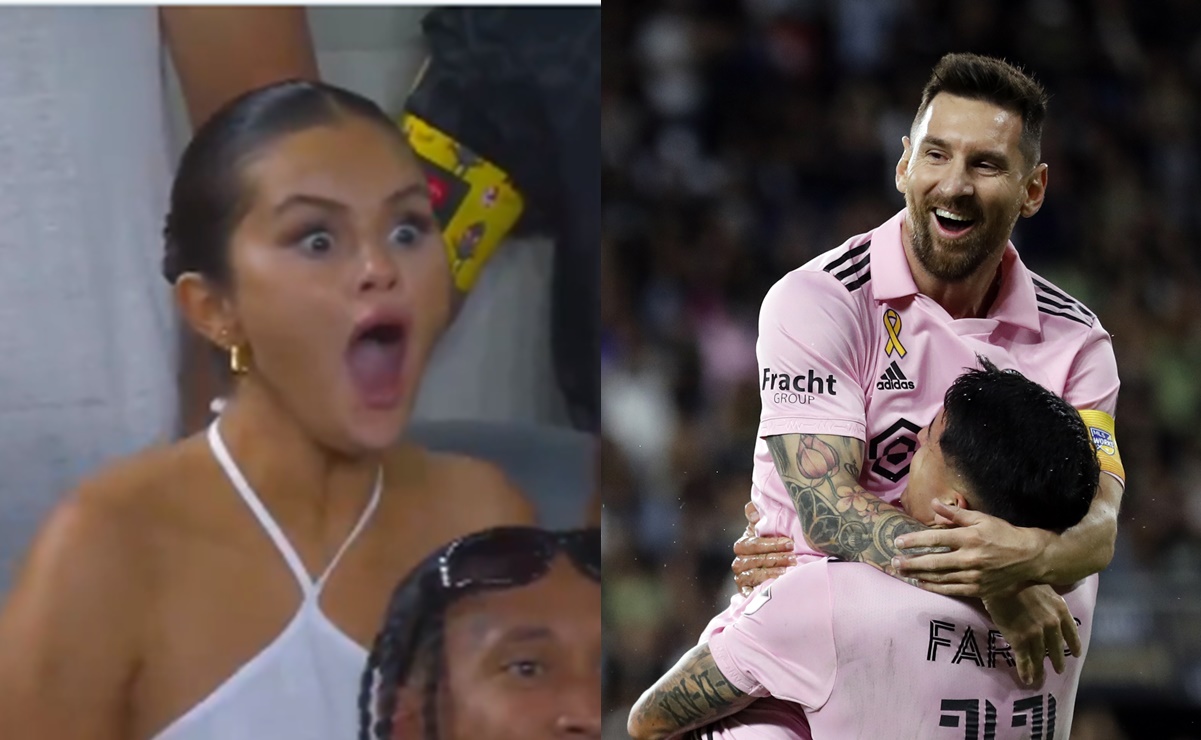 VIDEO: Messi provoca épica reacción de la cantante Selena Gómez con una jugada dentro del área