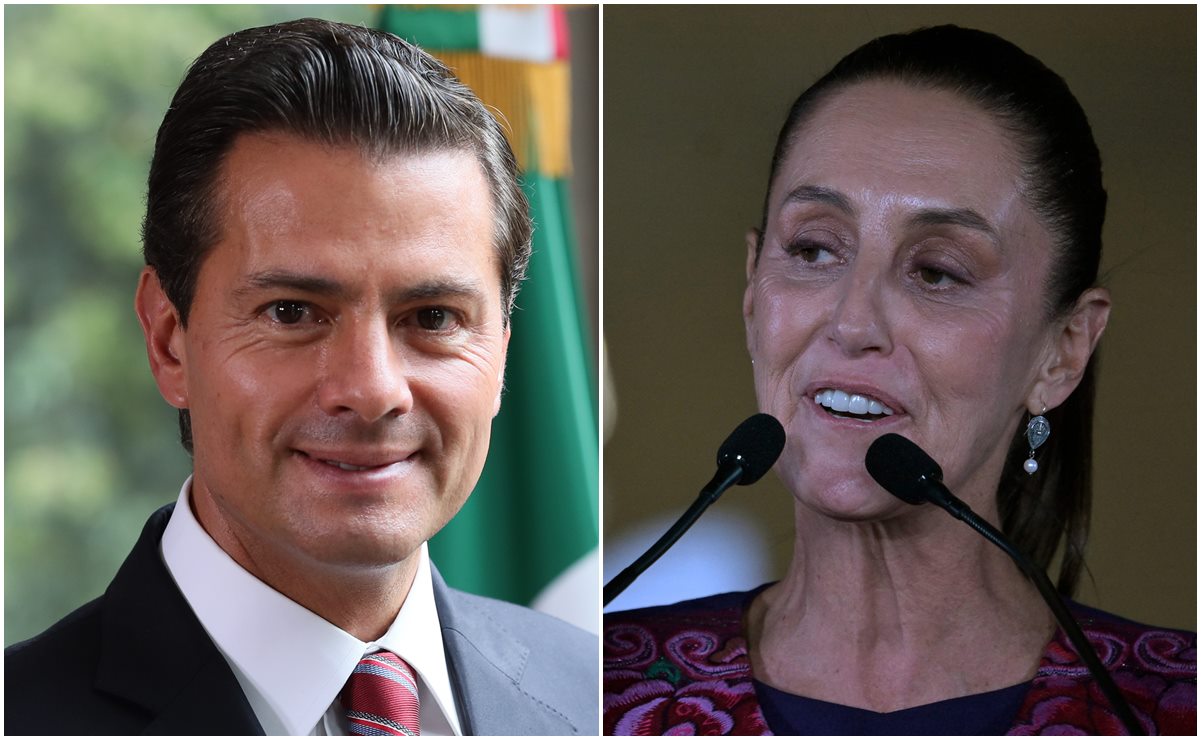 Enrique Peña Nieto llama y felicita a Claudia Sheinbaum por su triunfo en elecciones presidenciales