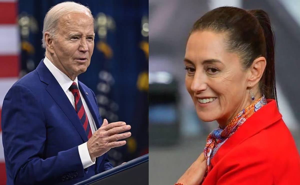 Joe Biden felicita a Claudia Sheinbaum por su triunfo; llama a trabajar "estrechamente"