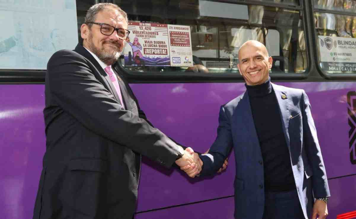 Arranca campaña en autobuses de CDMX para promover la Línea Mujer y Chat de Confianza