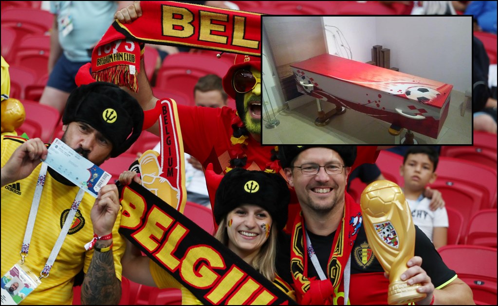 Funeraria regalará ataúd si Bélgica vence a Brasil