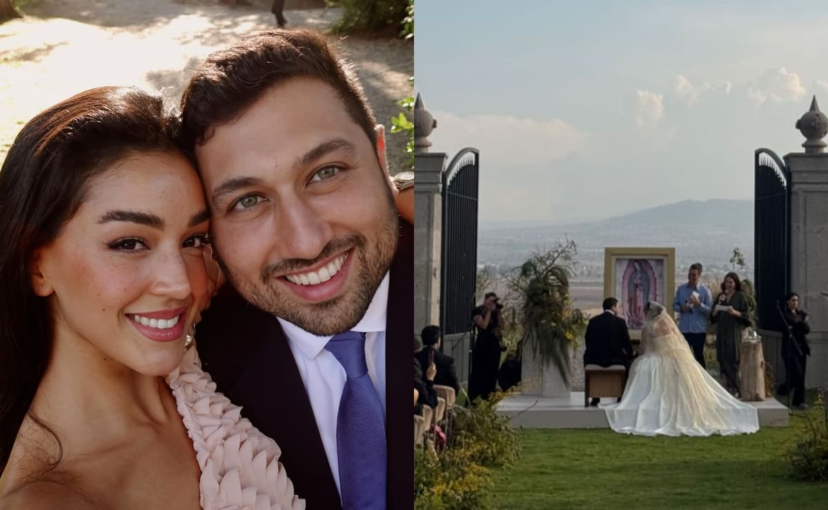 Ale Capetillo y Nader Shoueiry: Las primeras fotos de su boda religiosa en México