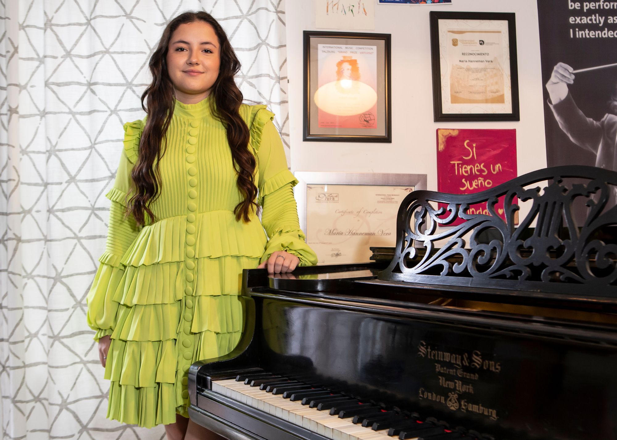 María Hanneman: La chica que nació para el piano