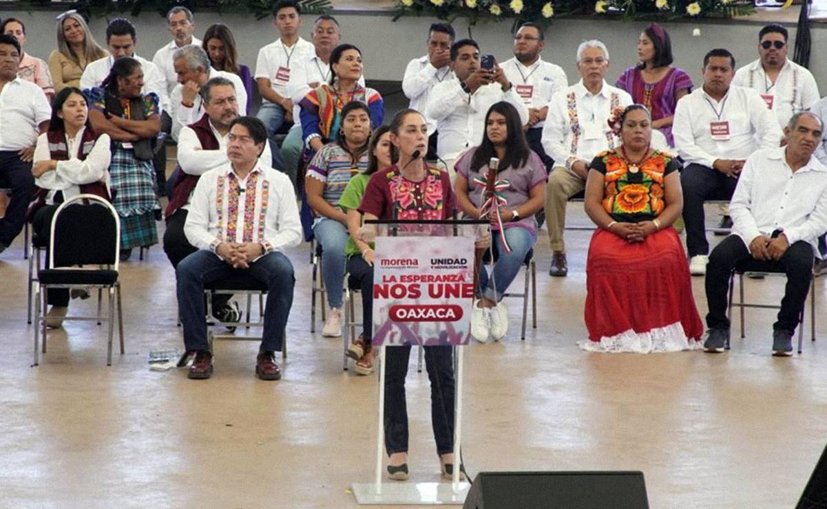 Sheinbaum: AMLO me pidió llevar a cabo el Plan C, ganar la mayoría calificada y lograr que ministros de la Corte sean elegidos por el pueblo