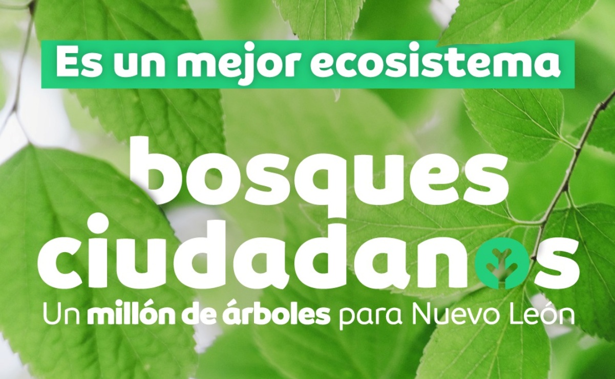 Llevan campaña de Bosques Ciudadanos a las seis líneas del Metro en Nuevo León