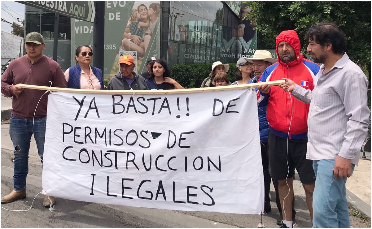 Vecinos vuelven a manifestarse en contra del nuevo desarrollo inmobiliario en Lomas Verdes