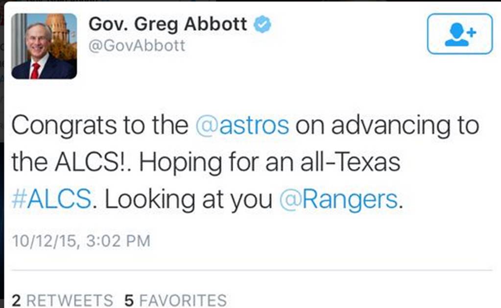 ¿Gobernador 'sala' a los Astros?