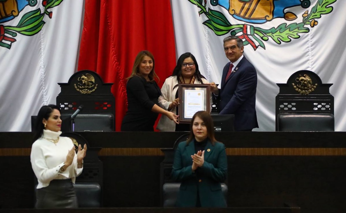 Congreso de Tamaulipas reconoce a la investigadora Anabel Pineda Briseño con medalla “Luis García de Arellano”