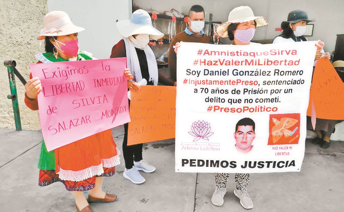 Protestan para liberar a la custodio Silvia Salazar