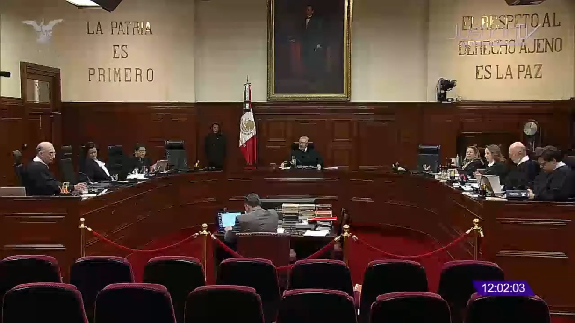 Sin la ministra presidenta Norma Piña, se realiza sesión ordinaria de la Suprema Corte