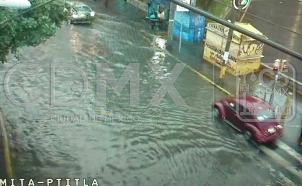 ​Por lluvias, se reportan más de 20 inundaciones en CDMX