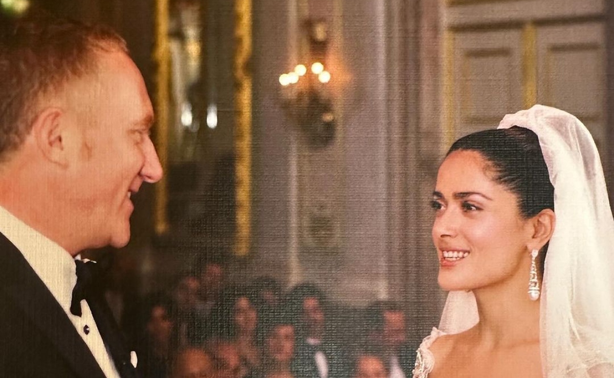 Salma Hayek comparte fotografías inéditas de su boda: así fue la lujosa ceremonia