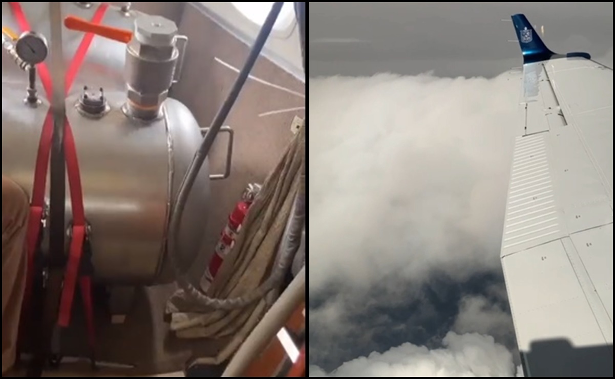 Con el “Top Gun” regio, Nuevo León realiza bombardeo de nubes: VIDEO