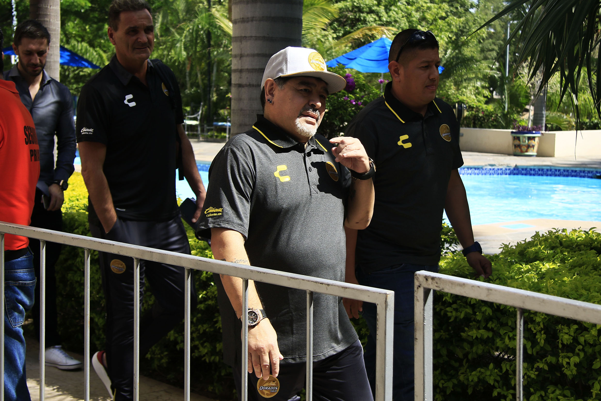 Maradona sigue viviendo en el hotel