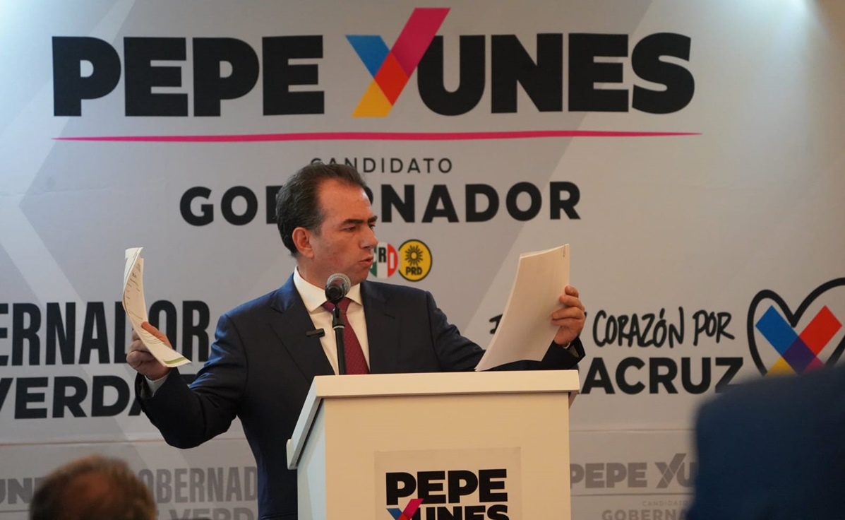 Pepe Yunes denuncia ante la FGR a Rocío Nahle por enriquecimiento ilícito 
