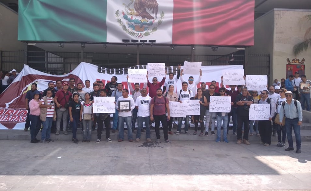 Exigen justicia por homicidio de periodista en Chiapas