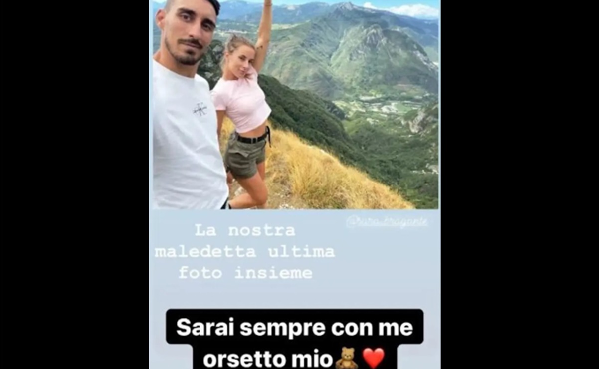 Italiano posa para una selfie con su novia y cae por una barranca