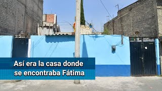 Una casa pequeña con dos cuartos, así es el lugar donde tuvieron a Fátima 