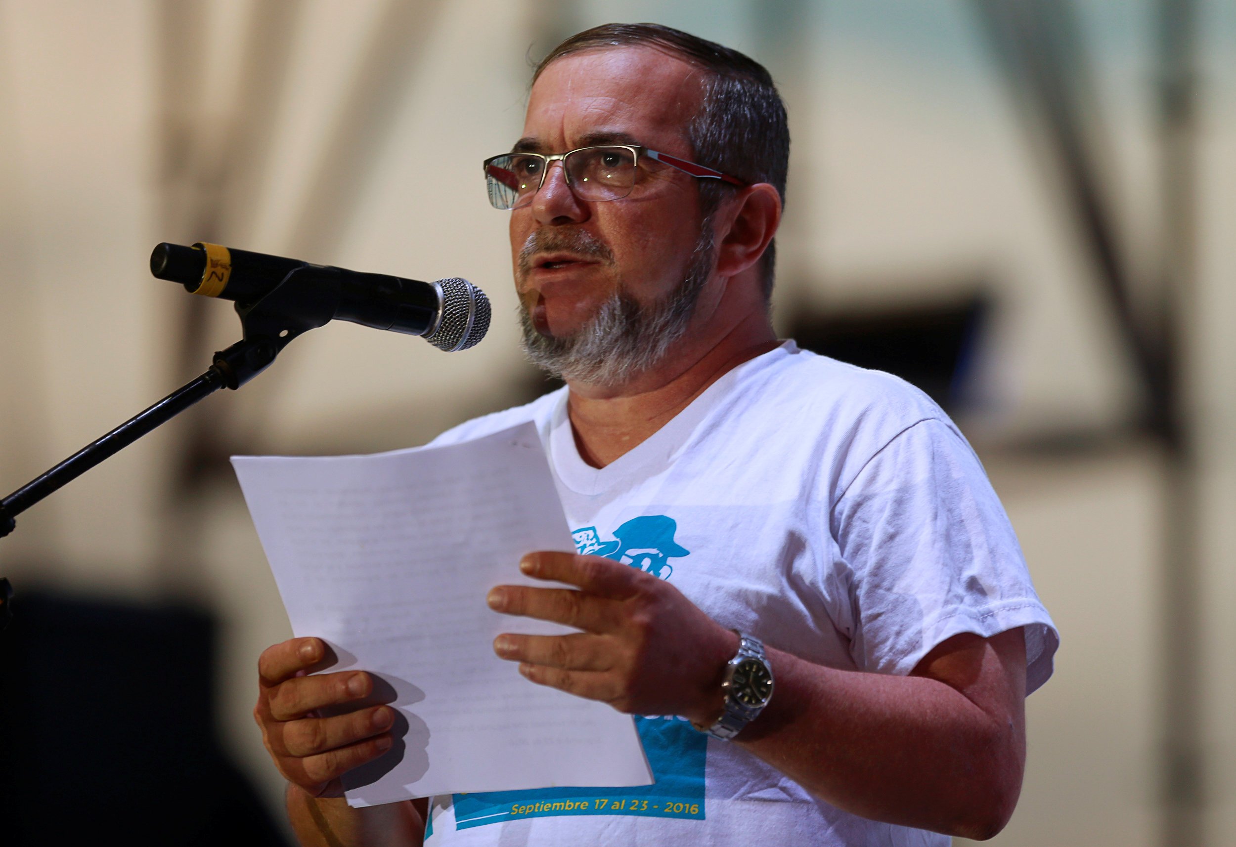 "Las FARC mantienen su voluntad de paz": 'Timochenko'