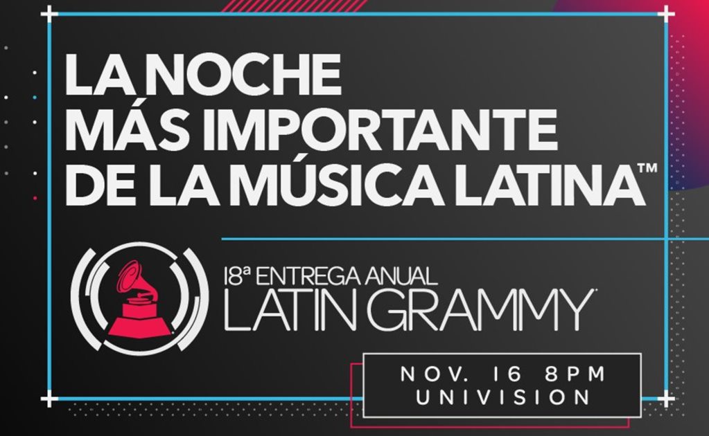 Anuncian fecha para los los Latin Grammy 2017