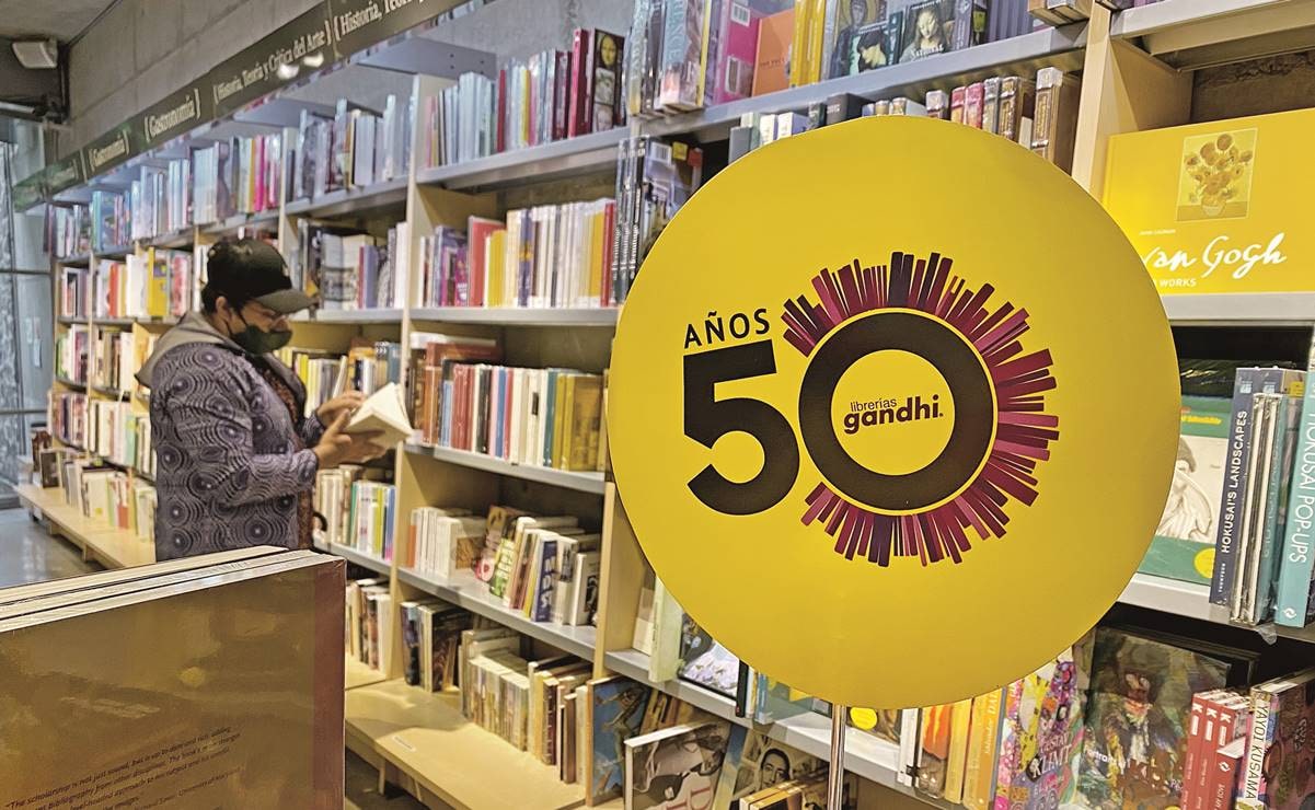 Gandhi, una historia de libros escrita en 50 años