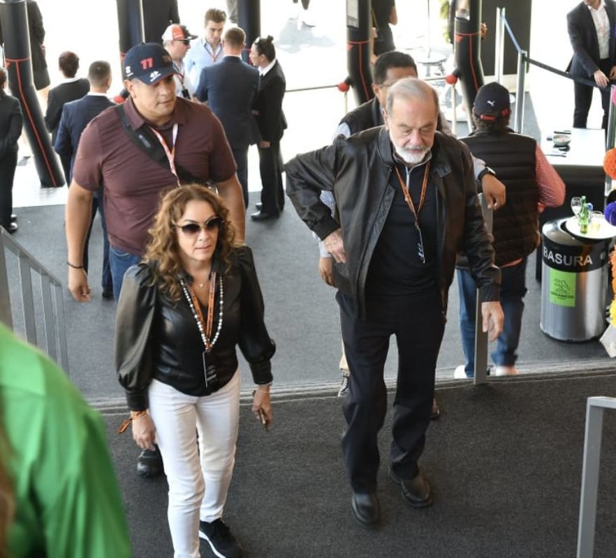 El jet set mexicano disfruta del segundo día del Gran Premio de México 2023