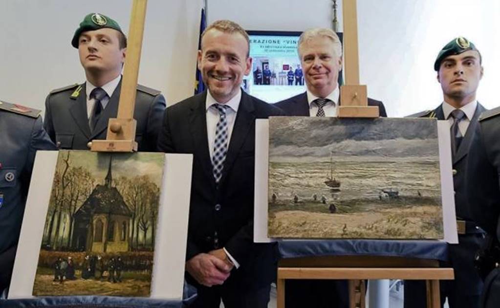 Los dos Van Gogh recuperados en Italia se exhibirán en Nápoles