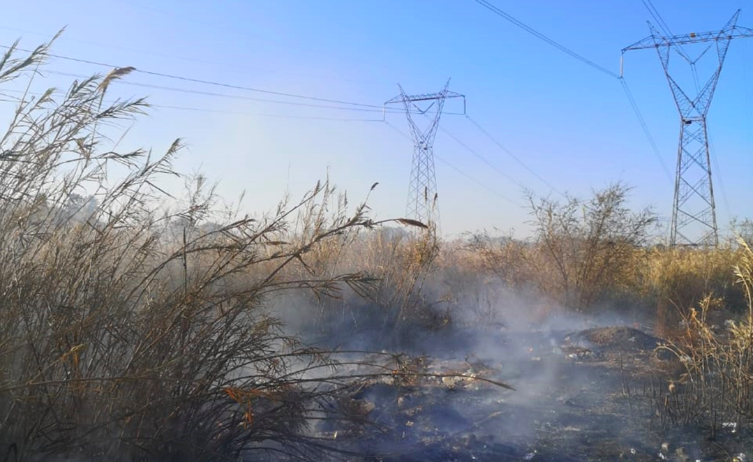 Difunde Presidencia video del incendio que presuntamente provocó el apagón del pasado lunes