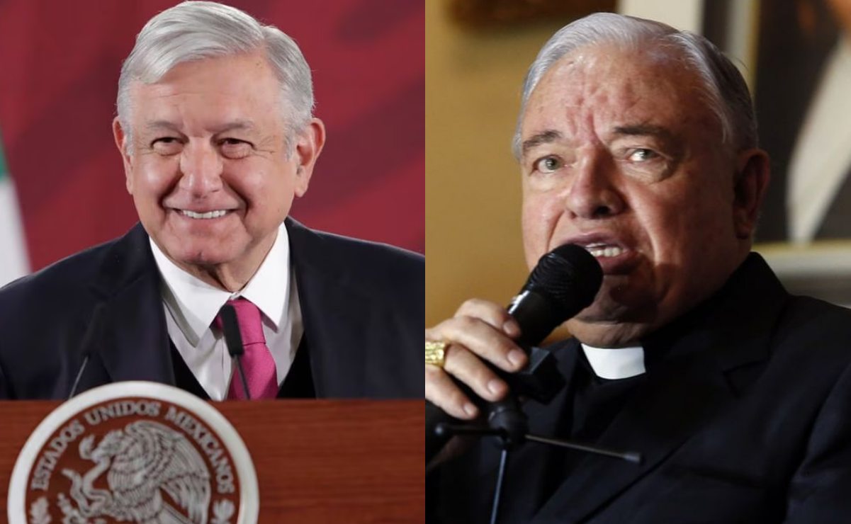 AMLO evitar responde a arzobispo emérito Juan Sandoval Íñiguez, tras llamado a no votar por Morena 