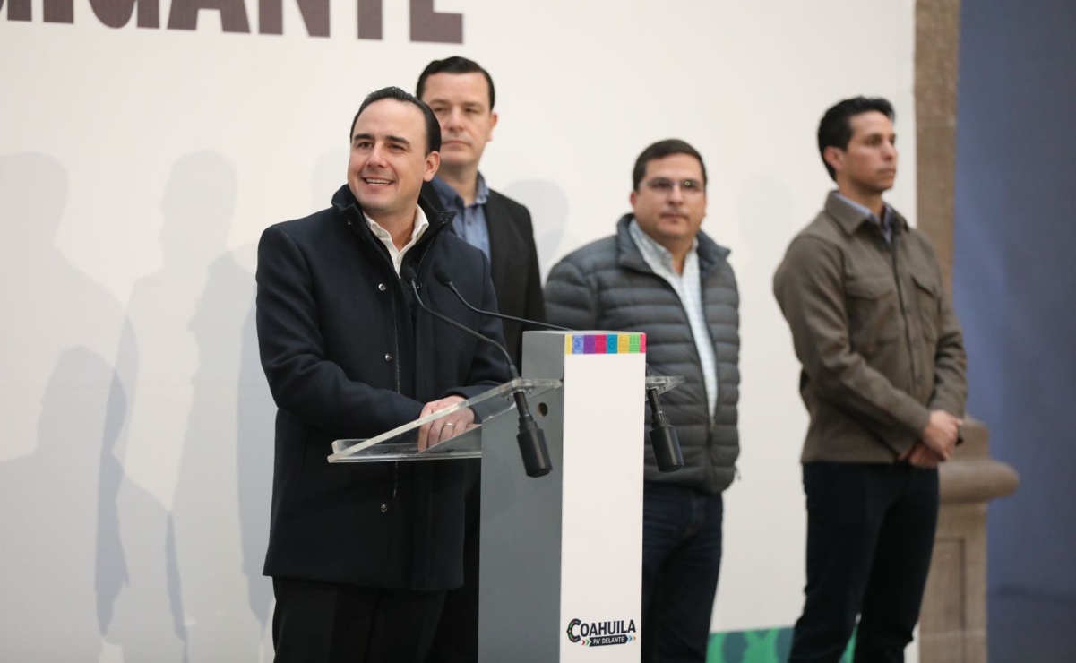 Manolo Jiménez presenta programa de inversión de 100 días para Coahuila