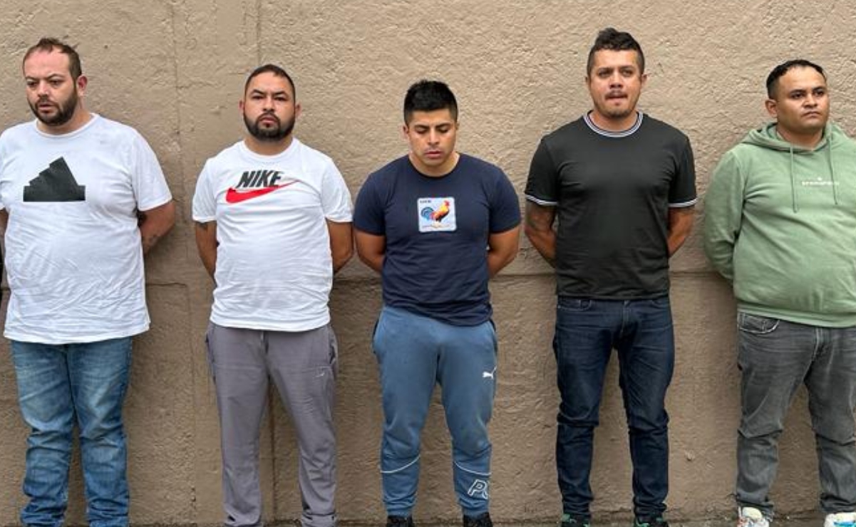 Detienen a cinco integrantes de La Unión Tepito en la colonia Morelos  