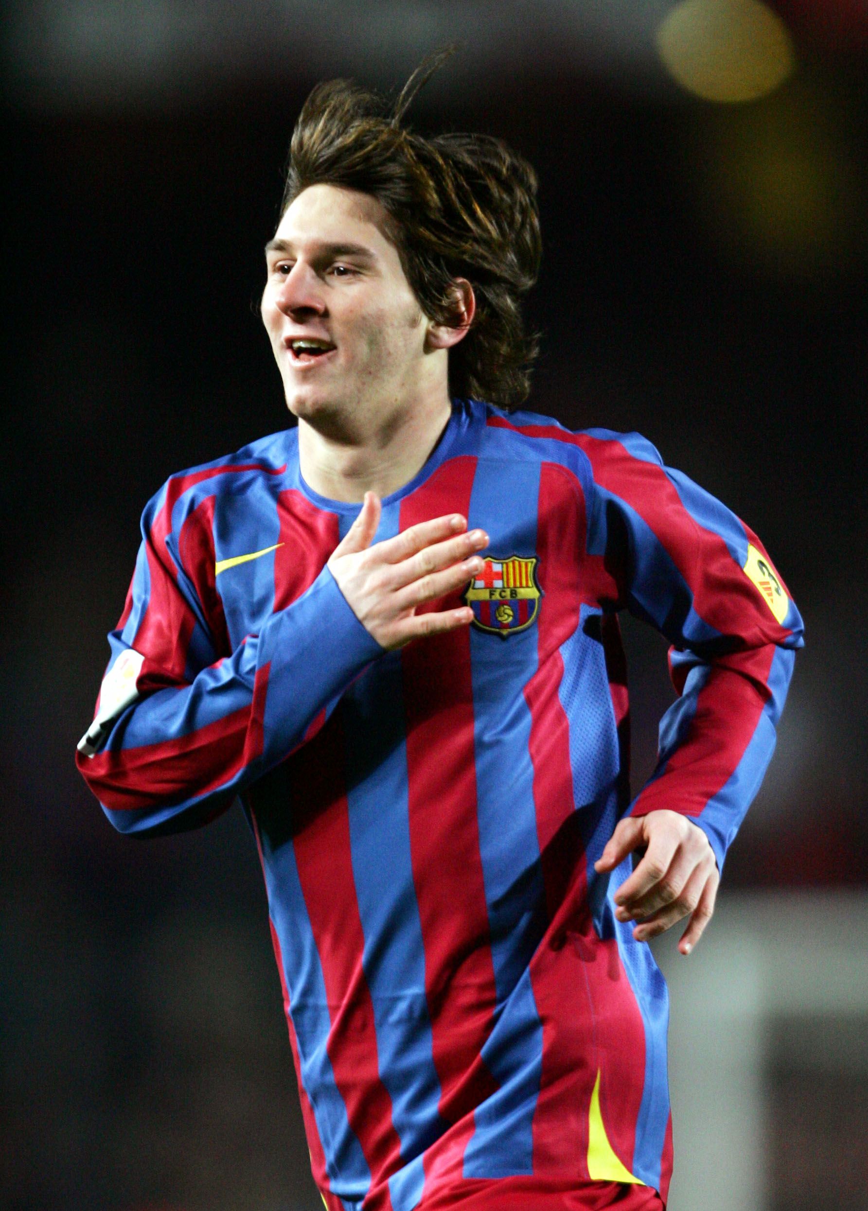 14 años del debut de Lionel Messi con el Barcelona