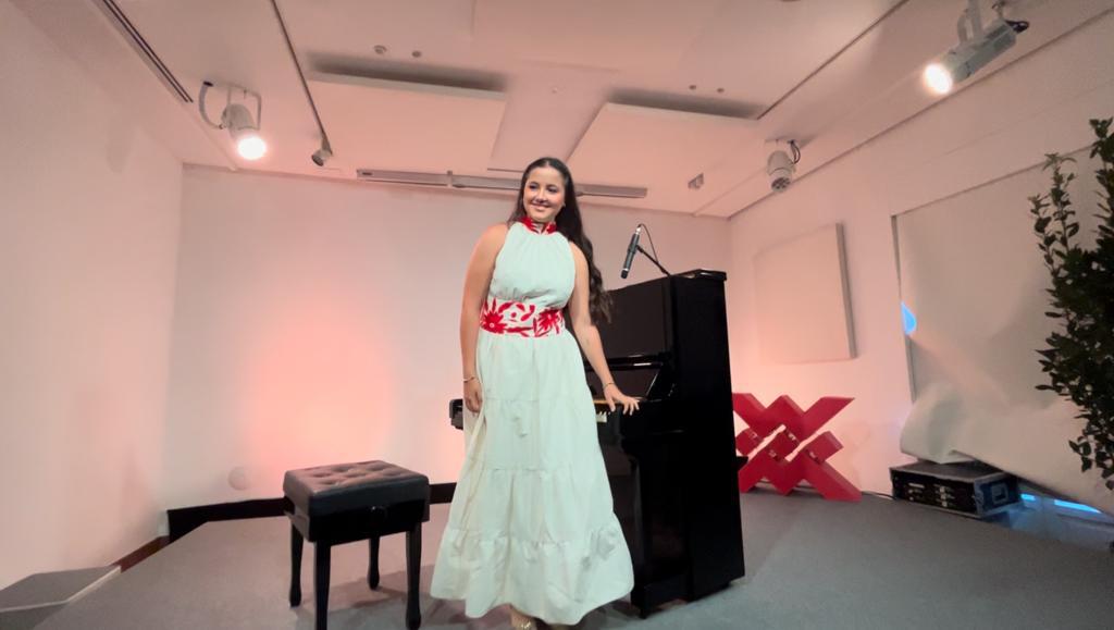 María Hanneman deslumbra en Madrid durante el Festival de la Hispanidad