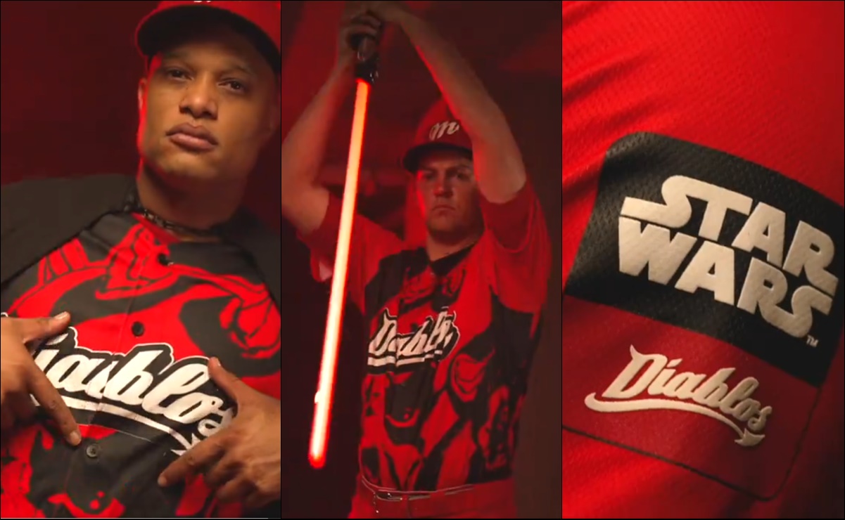 ¡Se unen al lado oscuro! Los Diablos Rojos del México lanzaron su jersey inspirado en Star Wars