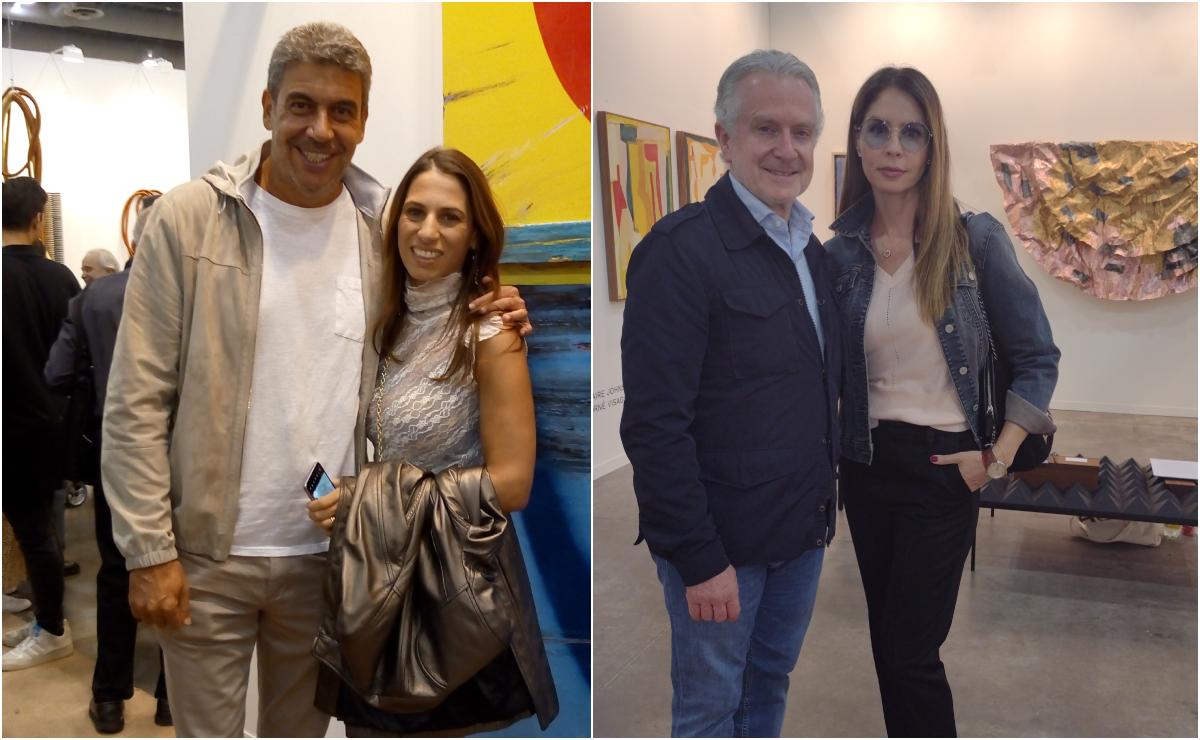 Tarde de parejas: Johanna Slim con Arturo Elias Ayub, y Santiago Creel con Paulina Velasco en Zona Maco