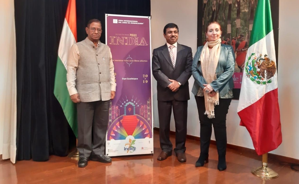 India anuncia sus actividades en la FIL Guadalajara 