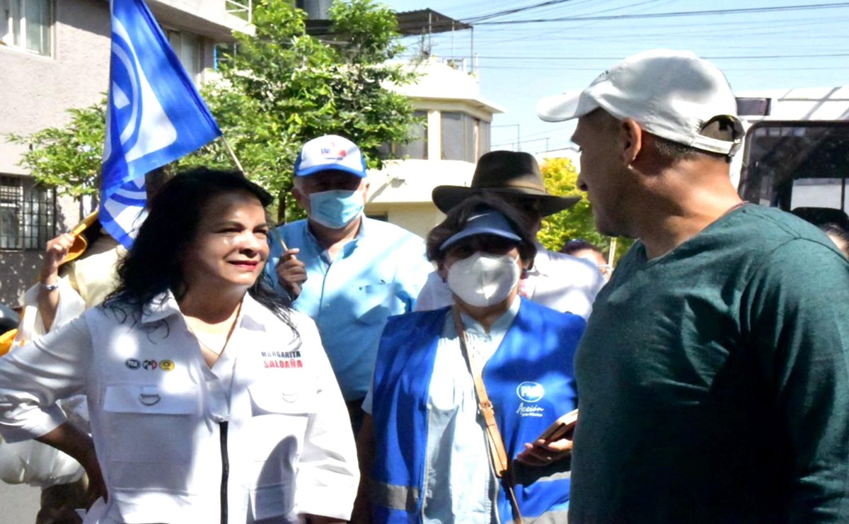 Margarita Saldaña, candidata a la alcaldía Azcapotzalco, asegura que las demarcaciones no dan permisos de construcción