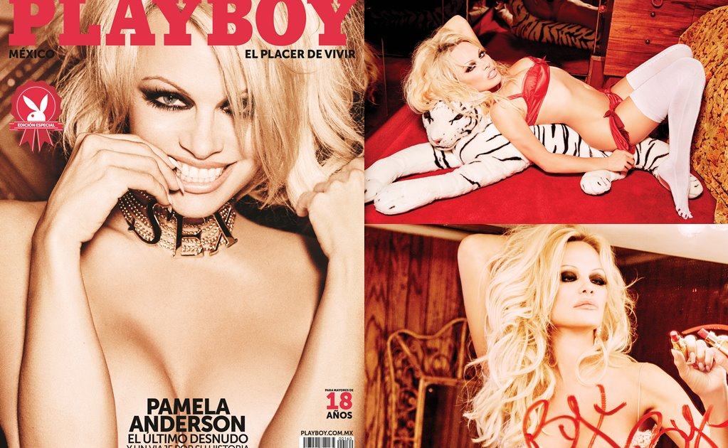 Último desnudo de Pamela, en "Playboy" México