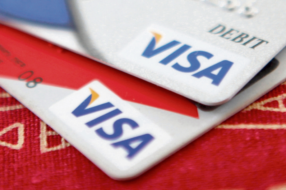 Visa reporta ganancias de 14 mil millones de dólares en nueve meses, 14% más que en 2023