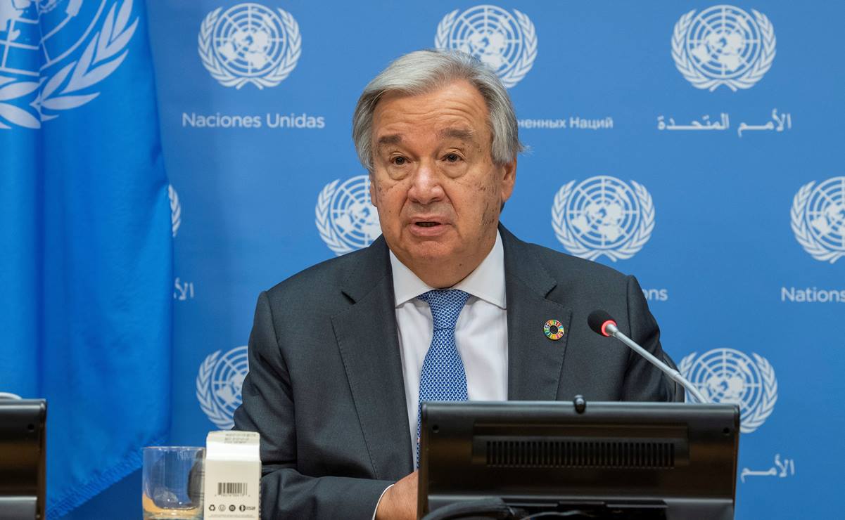 El mundo "está entrando en la era del caos", alerta António Guterres, jefe de la ONU