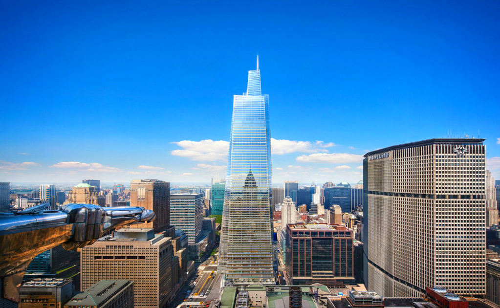 Anuncian construcción del segundo edificio más alto de Nueva York