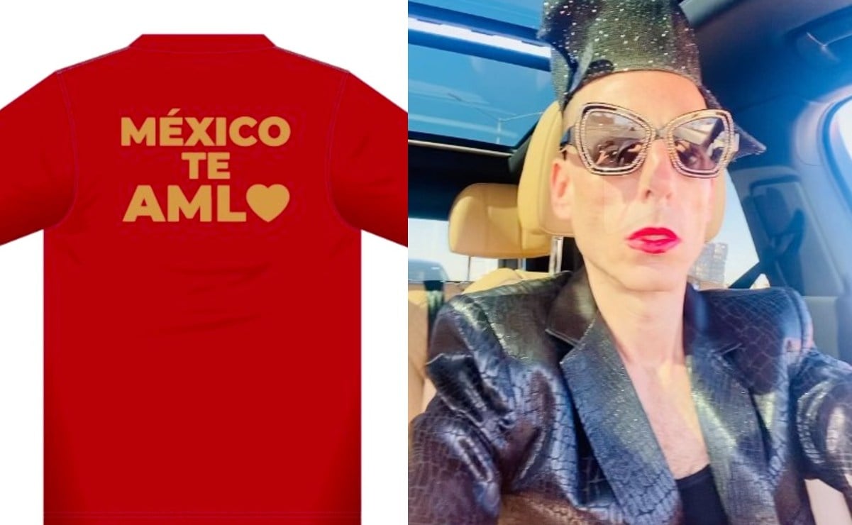 Edy Smol propone estas playeras para marcha convocada por AMLO el 27 de noviembre