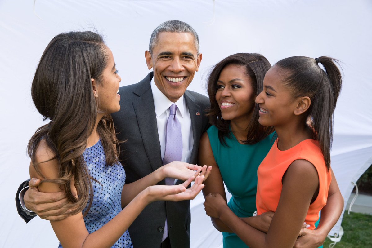 El mensaje de la familia Obama por el Día de Acción de Gracias