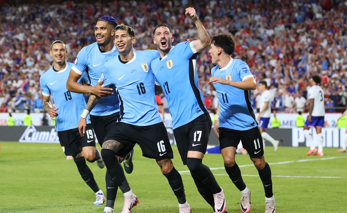 Uruguay ganó y Estados Unidos también queda fuera de la Copa América