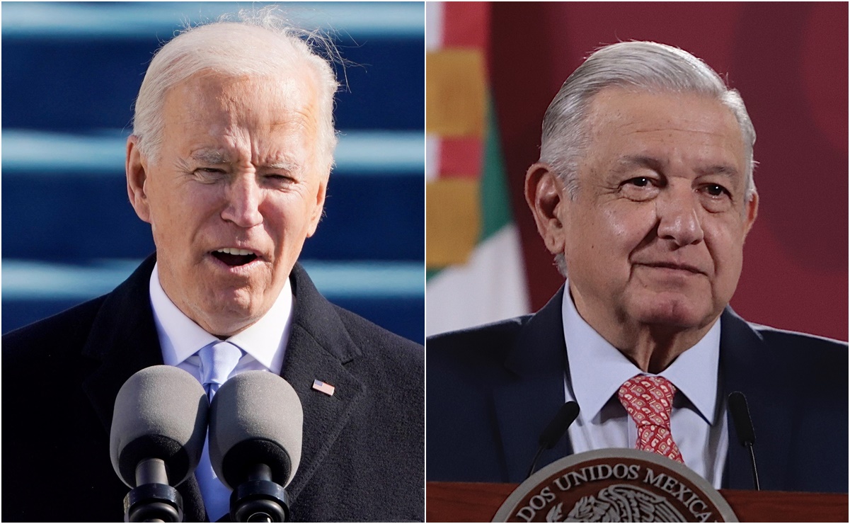 AMLO a Biden en llamada: “Pasará a la historia como el Presidente que no construye muros, sino puentes"