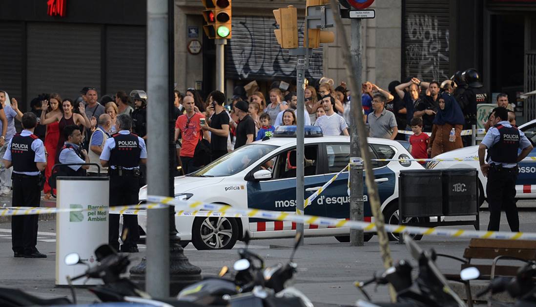 Detienen a un hombre por atentado en Barcelona