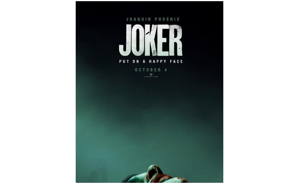 Lanzan póster de la nueva cinta de Joker con Joaquin Phoenix