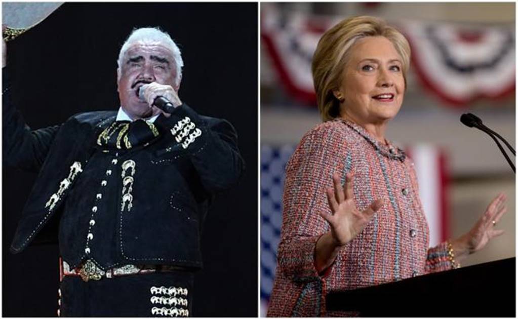 Vicente Fernández releases “Corrido de Hillary Clinton” 